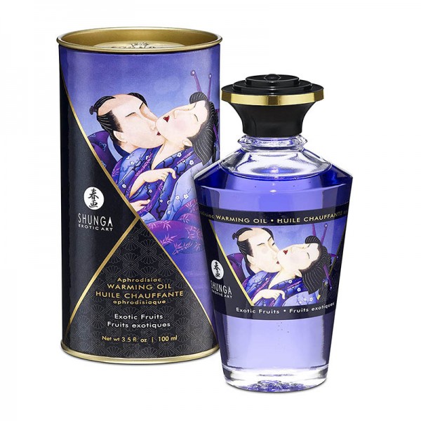 Huile chauffante aphrodisiaque - Fruits exotiques